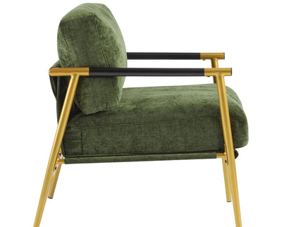 Modern Accent Chair With Cushions, Cozy Seating