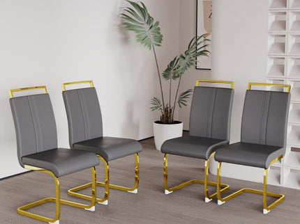 Side Dining Room Chair, Padded Seat High Back
