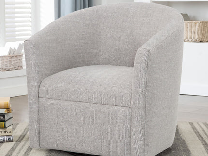 Lainey - Swivel Barrel Chair With 360 Degree Rotation