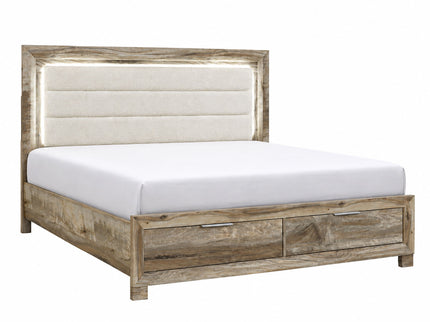 Cllisie - Bed With Padded Headboard