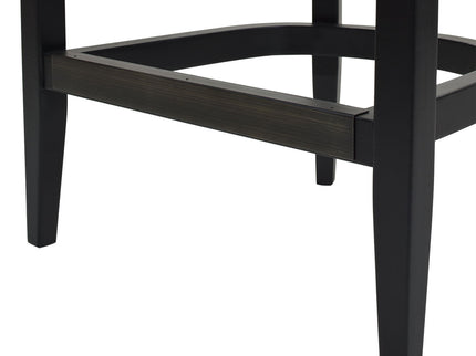 Americana - Mid-Century Modern Cane Back Counter Stool