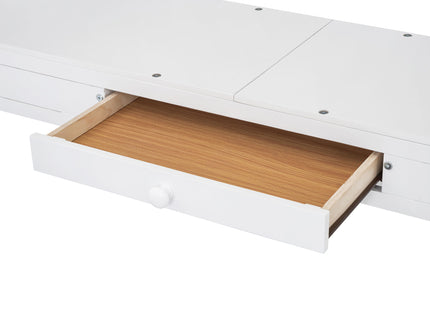 Loft Bed With Drawers, Cabinet, Shelves With Desk