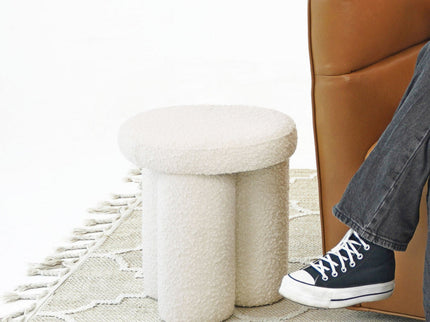 Wesley - Stool - Ivory