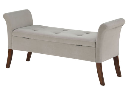 Pasley - Rolled Arm Storage Bench