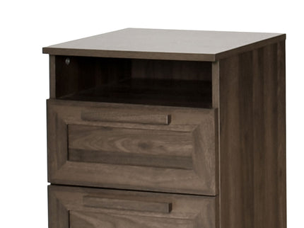 Broxon - Rustic Drawer Nightstand