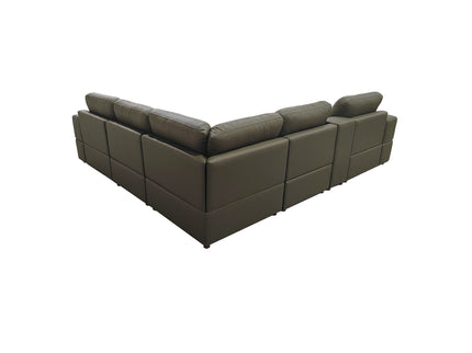 Modular Sectional With Large Square Arms