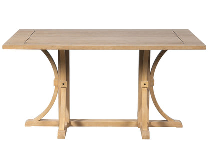 Dining Table With Trestle Base