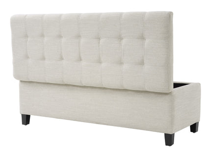 Upholstered Storage Ottoman Bench