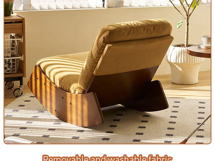 Comfortable High-Quality Upholstery Glider Rocking Chair