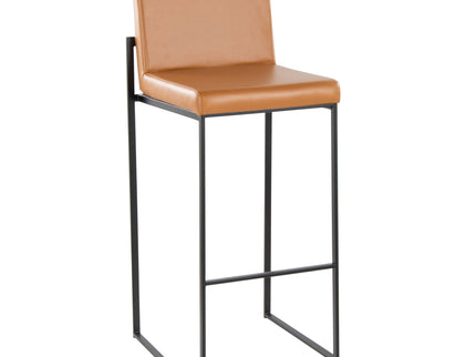 Fuji - Contemporary High Back Barstool Elegant Design