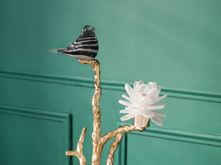 Aluminum Candle Holder With Marble Stand
