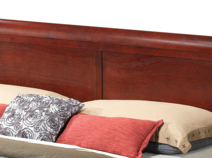 Panel Sleigh Bed