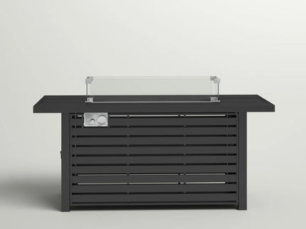 Propane Outdoor Fire Pit Table With Lid Versatile Fuel Options