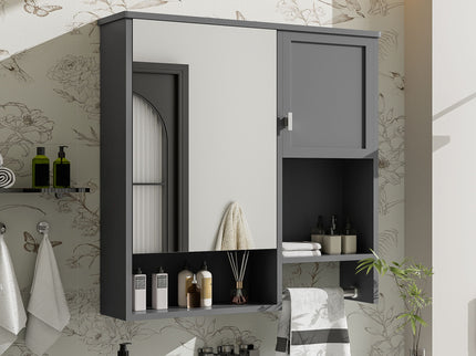 Modern Wall Mounted Bathroom Medicine Cabinet, Bathroom Wall Storage Cabinet With Mirror