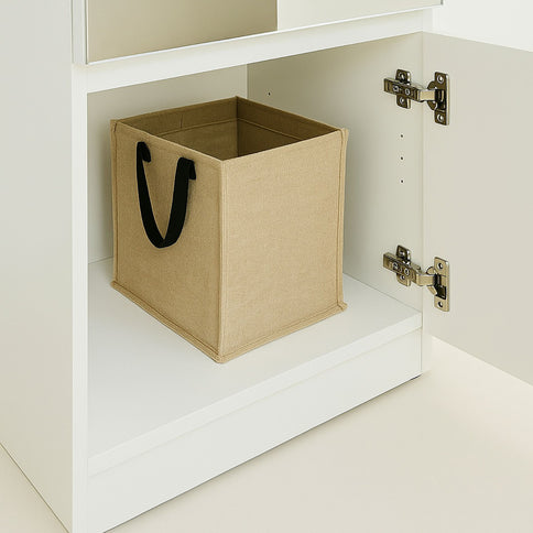 Elise - Modular Closet System With Mirror, Customizable Storage Solution - White