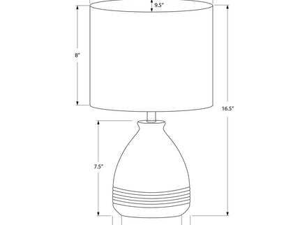Lighting, Modern Table Lamp - Cream