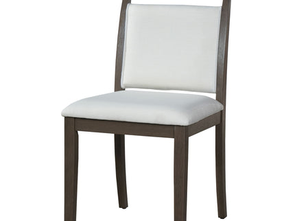 Farmhouse Dining Set With 4 Upholstered Chairs & 1 Bench