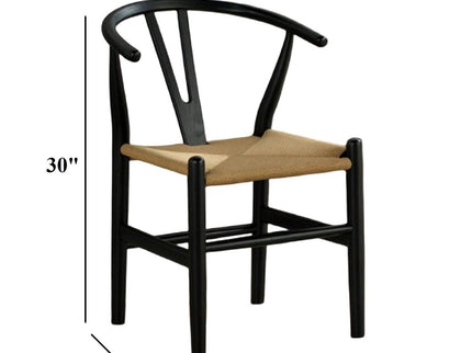 Side Chairs Dining Room Furniture (Set of 2) - Black