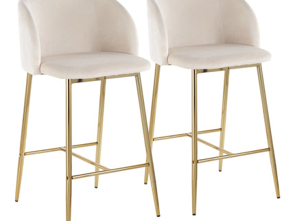Fran - Contemporary Counter Stool (Set of 2)