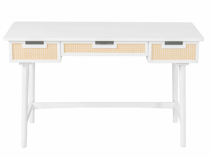 Writing Desk With 3 Drawers For Living Room