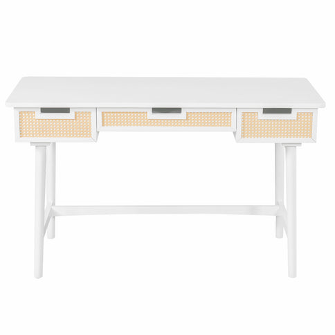 Writing Desk With 3 Drawers For Living Room