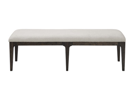 Upholstered Bench - Brown