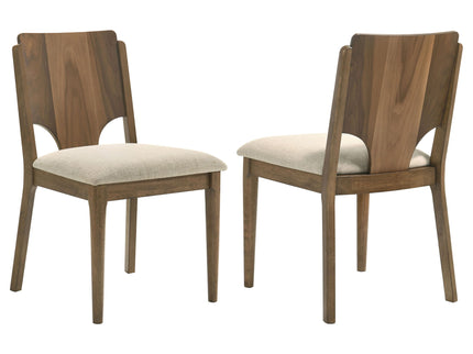 Graham - Upholstered Dining Side Chair (Set of 2) - Walnut