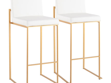 Fuji - Contemporary Design High Back Barstool