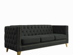 Black / 3 Seater