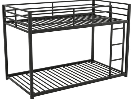 Metal Bunk Bed, Low Bunk Bed With Ladder