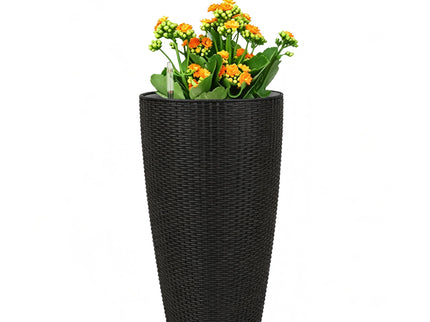 Tall Planters Set With Water Level Monitor And Auto Watering