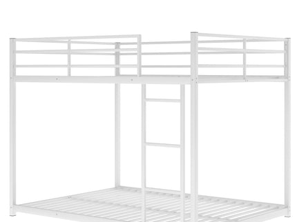Metal Bunk Bed, Low Bunk Bed With Ladder