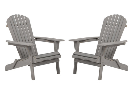 Oversize Outdoor Folding Adirondack Chair, Patio Chair For Garden