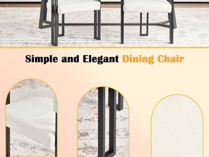 Cushioned Accent Armchairs (Set of 2)