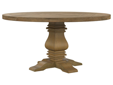Rhea - Round Dining Table - Rustic