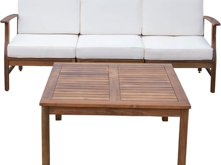 Perla - 3 Seater Sofa And Table Set