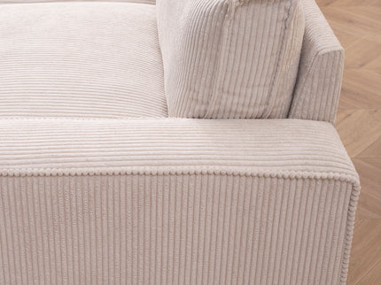 Luxe - Sofa With Sleek Design, Spacious And Comfortable 3 Seater Couch