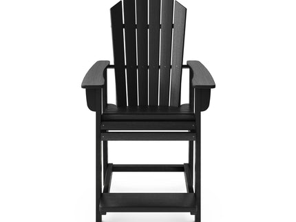 Adirondack Style Counter Chair Stylish HDPE Poly Lumber For Dining, Patio, And Garden Comfort