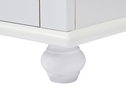 Tall Storage Cabinet With 2 Drawers For Bathroom