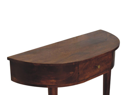 Backless Mounted Console - Brown