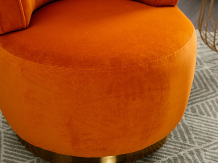 360 Degree Swivel Cuddle Barrel Accent Sofa Chair