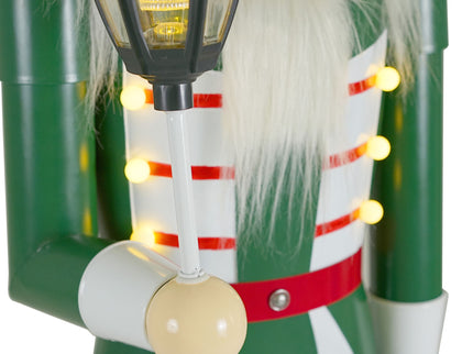 Classic Nutcracker Holiday Decor, Durable Construction - Green / Red / White
