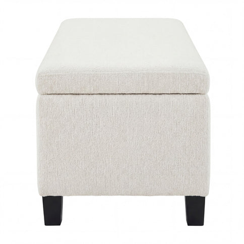 Upholstered Storage Ottoman Bench