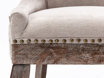 Ultra - Side Dining Chair, Nail Head (Set of 2)