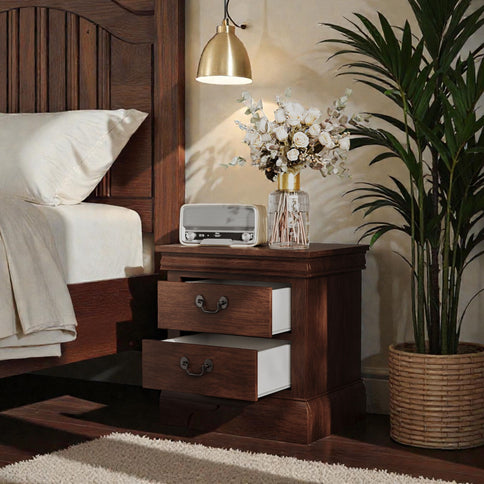 Nightstand With 2 Drawers