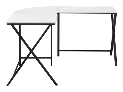 Computer Desk, Home Office, Corner, L Shape, Laptop, Contemporary / Modern