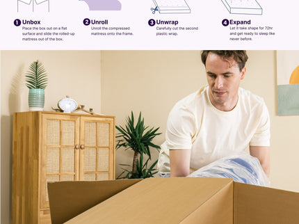 Victoria - 12" Cooling Gel Hybrid Mattress