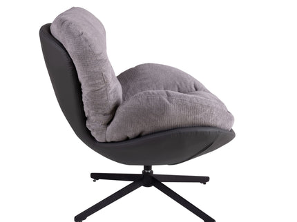 360° Swivel Office Chair, No Wheels