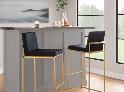 Fuji - Contemporary Design High Back Barstool