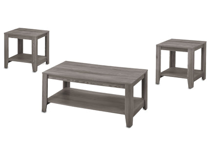Table Set, Coffee, End, Side, Accent, Transitional (Set of 3)